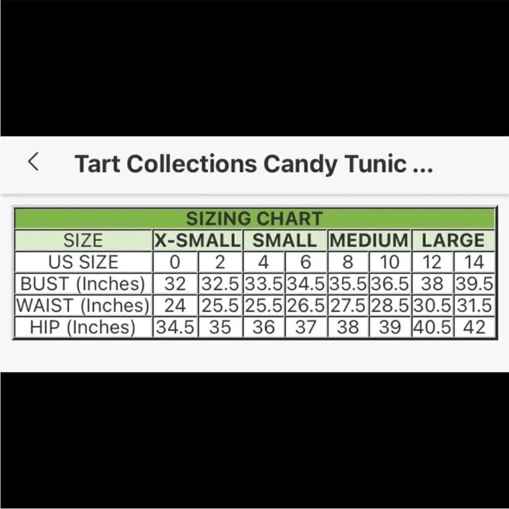 ✨ Tart Collection Candy Tunic✨ - Picture 8 of 8